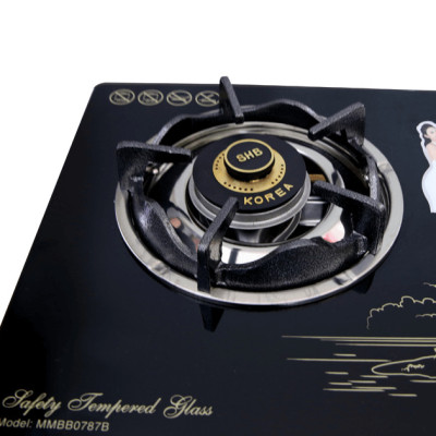 Combo Bếp Gas Dương Kính Sunhouse MaMa MMBB0787B Kèm Van Dây - Chính Hãng