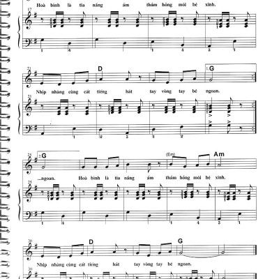 Thực Hành Đệm Piano - Chủ Đề: Ca Khúc Thiếu Nhi (Phần 1)