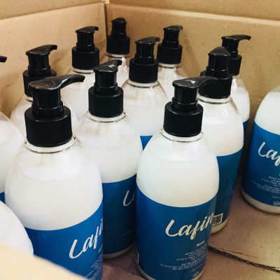 Combo dầu gội dầu xả Lafine hương Aqua 500ml