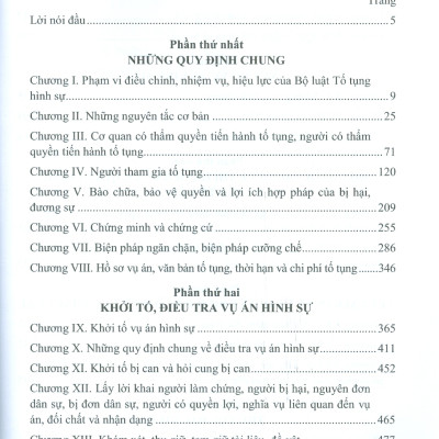 Bình Luận Khoa Học Bộ Luật Tố Tụng Hình Sự Năm 2015 Sửa Đổi, Bổ Sung Năm 2021 (Tái bản có sửa chữa, bổ sung lần thứ ba) - LS. ThS. Phạm Thanh Bình, TS. Nguyễn Mai Bộ, PGS. TS. Nguyễn Ngọc Hà, PGS. TS. Đỗ Thị Phượng, PGS. TS. Trần Văn Luyện
