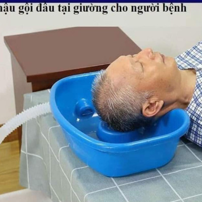 chậu gội đậu tại giường cho người già trẻ nhỏ bà bầu phù hợp mọi lứa tuổi