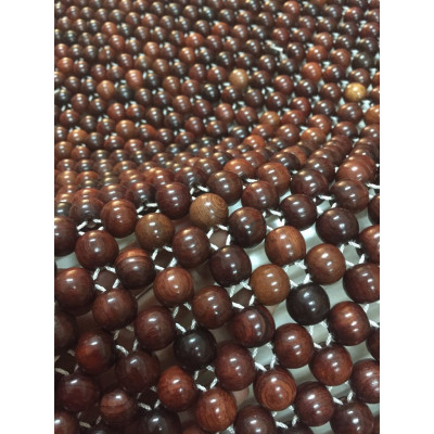 Đệm Lót Ghế Xe Ô Tô Hạt Gỗ Trắc ( video , hình thật )