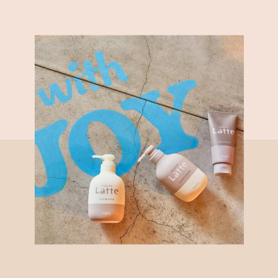 Dầu Gội Dưỡng Tóc Chắc Khoẻ Dành Cho Cả Gia Đình Kracie Ma & Me Latte Shampoo 490mL