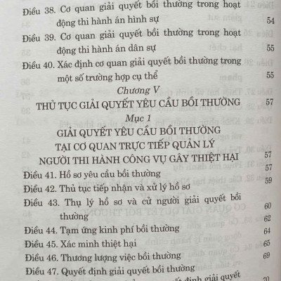 Luật Trách Nhiệm Bồi Thường Của Nhà Nước (Hiện Hành)