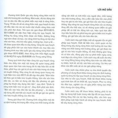 Quy Hoạch Và Gìn Giữ Bản Sắc Văn Hóa Trong Xây Dựng Nông Thôn Mới Vùng Đồng Bằng Sông Hồng