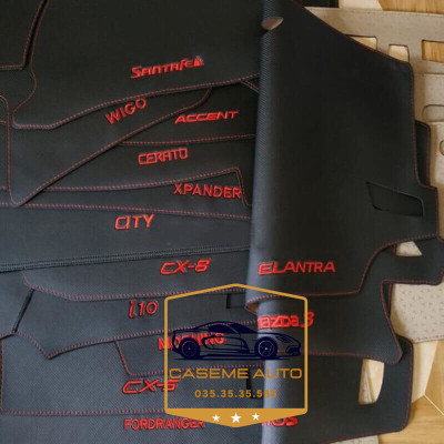 [HYUNDAI AVANTE] Thảm Taplo 3 Lớp Dành Cho Xe HYUNDAI AVANTE, Nhung Lông Cừu Và Da Vân Carbon Cao Cấp - Hàng Chính Hãng