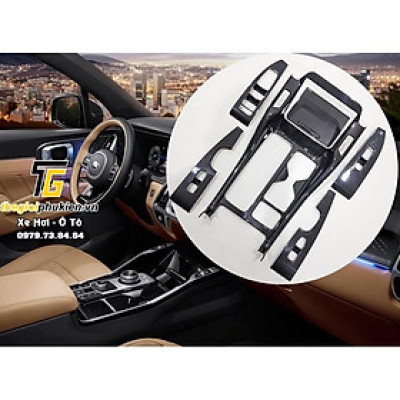 Ốp nội thất vân Carbon KIA Sorento 2021 cao cấp – Bộ 6 chi tiết
