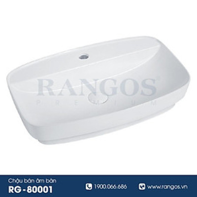 CHẬU RỬA LAVABO ĐẶT BÀN RANGOS RG-80005