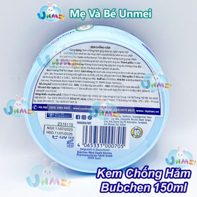 Kem chống hăm Bubchen 150ml