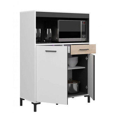 Tủ nhà bếp bằng gỗ thiết kế nho gọn SMLIFE Dumama