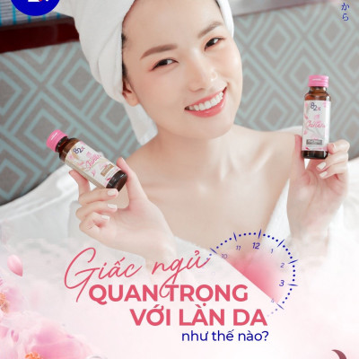 82X Combo 3 chai Nước uống Placenta Shiharu làm đẹp da đến từ Nhật Bản 50ml/lọ.