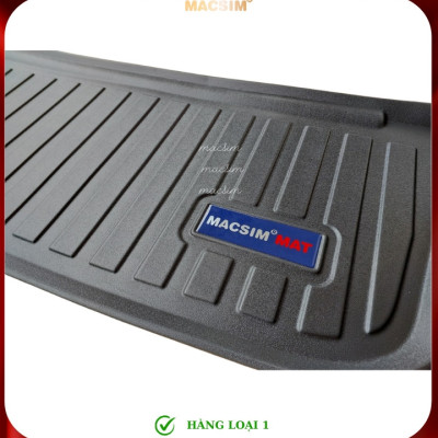 Thảm lót cốp xe ô tô Toyota Innova Cross 2023+ (hn) nhãn hiệu Macsim chất liệu TPV cao cấp màu đen