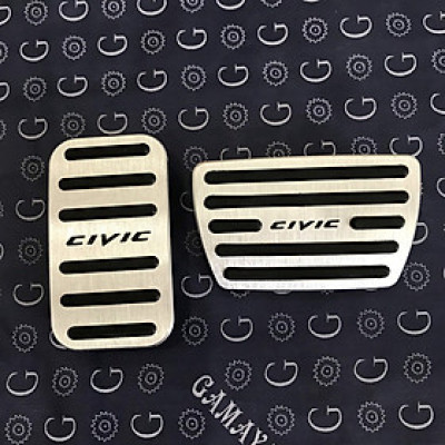 Bọc đệm chân phanh chân ga theo xe Honda Civic( hàng cao cấp)