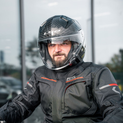 Mũ Bảo Hiểm 3/4 Hai Kính LS2 OF603 Infinity II Carbon