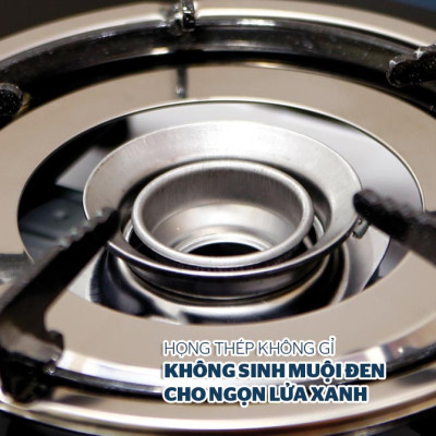 Combo Bếp gas dương đơn kính họng thường SUNHOUSE SHB212KT Kèm Van Dây - Hàng Chính Hãng