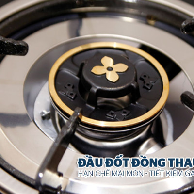 Combo Bếp gas dương đơn kính họng thường SUNHOUSE SHB212KT Kèm Van Dây - Hàng Chính Hãng