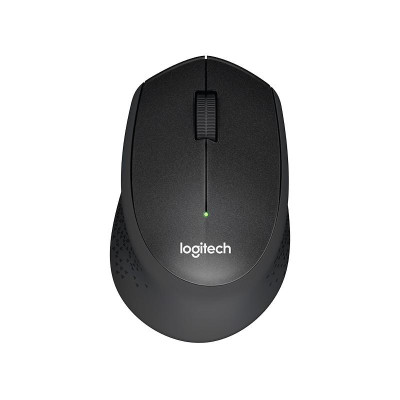 Chuột Wireless Logitech M331 Silent - Màu đen Hàng chính hãng