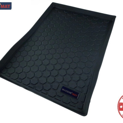 Thảm lót cốp xe ô tô BMW 7 Series / G11,G12 2011-2018 nhãn hiệu Macsim chất liệu TPV cao cấp màu đen (115)