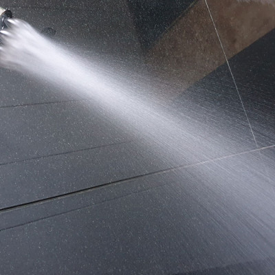 Combo đài sen và tay sen tròn nhựa ABS mạ Chrome cao cấp Eurolife EL-DST 01 (Trắng bạc)