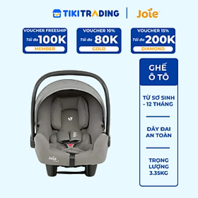 Ghế ngồi ôtô cho bé Joie i - Snug 2 Pebble dành cho bé từ sơ sinh đến 12 tháng