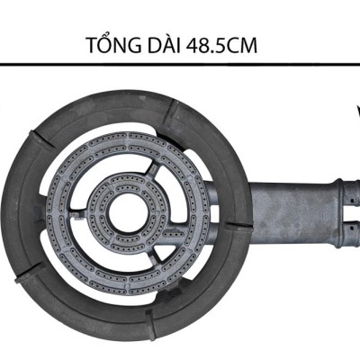 Bếp Gas Công Nghiệp Chuyên Dụng Hầm Chiên Kho OWANI WN-280C Sơn Tĩnh Điện Loại To 5 Chân - Hàng Chính Hãng