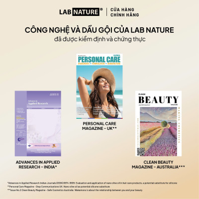 Dầu gội Lab Nature Men Hair-loss 470g - Công nghệ Nano Giảm Rụng Tóc 10 Lần