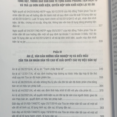 Trình tự giải quyết các vụ việc dân sự theo pháp luật hiện hành