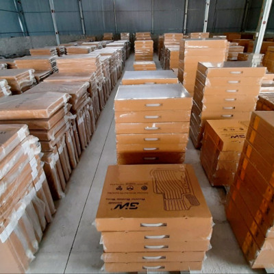 Thảm lót cốp xe ô tô BMW 7 Series / G11,G12 2011-2018 nhãn hiệu Macsim chất liệu TPV cao cấp màu đen (115)