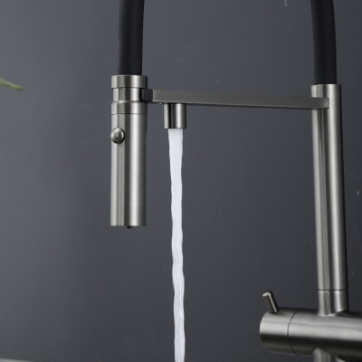 VÒI BẾP CAO CẤP TÍCH HỢP RO  NHẬP KHẨU NGA GAPPO MÀU PVD G4397-89 - HÀNG CHÍNH HÃNG