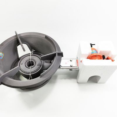 Bộ bếp gas công nghiệp NaMilux NA-196 kèm van cao áp NA-537SH, tặng 1.5m dây gas công nghiệp và 02 đai thép - Hàng chính hãng