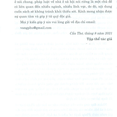 Pháp Luật Về Nhà Ở Xã Hội