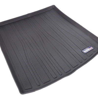 Thảm lót cốp xe ô tô Audi A6 2007-2013 nhãn hiệu Macsim chất liệu TPV cao cấp màu đen (H174)