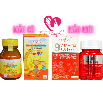 [Kèm Quà] Vitamin TP Plus +++ Mẫu Mới, Viên Tăng Cân, Hỗ Trợ Ăn Ngon , Ngủ Ngon