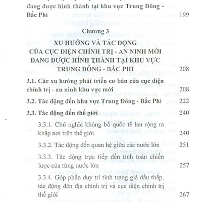Sự Hình Thành Cục Diện Chính Trị - An Ninh Mới Tại Khu Vực Trung Đông - Bắc Phi Và Tác Động