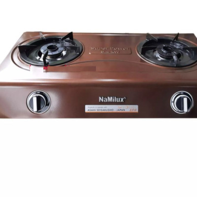 Bếp gas đôi mặt men cao cấp Namilux DL2163APF - Hàng Chính Hãng