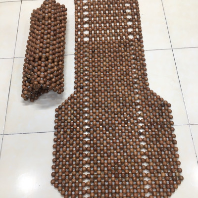 Đệm Lót Ghế Xe Ô Tô Hạt Gỗ Hương Cao Cấp ( video , hình thật )