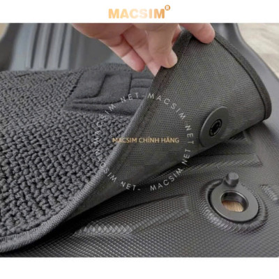 Thảm lót sàn dành cho xe Toyota Land cruiser LC300 2022+ 4 chỗ qd  2 lớp nhãn hiệu Macsim