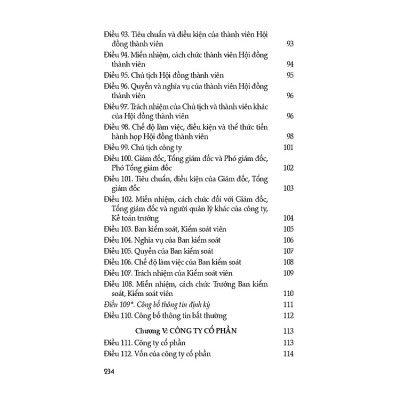 Luật Doanh Nghiệp (Hiện Hành) (Sửa Đổi, Bổ Sung Năm 2022)
