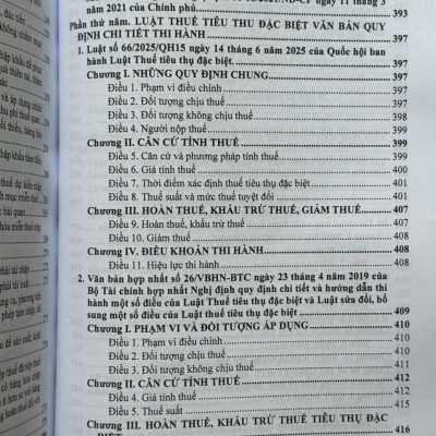 Sách Luật Thuế - Thuế Giá Trị Gia Tăng, Thu Nhập Doanh Nghiệp, Thuế Thu Nhập Cá Nhân (V2619T)
