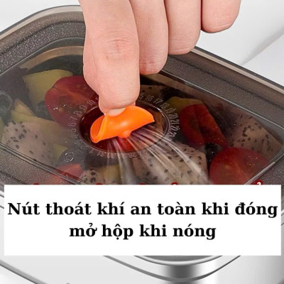 Hộp Đựng Thực Phẩm Inox Cao Cấp Kèm Nắp – Khay Inox Đựng Đồ Ăn Bảo Quản Tủ Lạnh Đủ Size - HÀNG CHÍNH HÃNG MINIIN