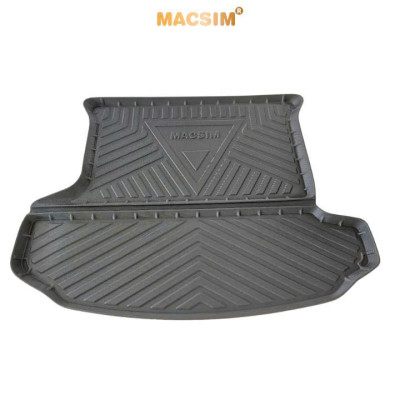 Lót cốp (qd) xe ô tô Skoda Kodiaq 2017-2023 7 seat, thương hiệu Macsim chất liệu TPV cao cấp màu đen cốp loai tốt , dày dặn 