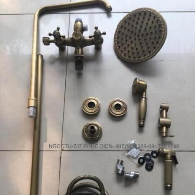 Sen cây tắm nóng lạnh tân cổ điển 4in1 GS7963A