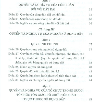 Luật Đất Đai (Sửa đổi, bổ sung năm 2024)