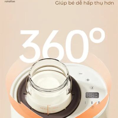 [CHÍNH HÃNG] Máy lắc sữa giữ ấm hâm sữa đa năng DrHomie G63