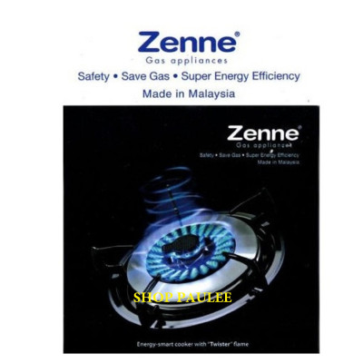 BẾP GAS ĐÔI ZENNE KGS 301 CÓ 1 ĐẦU HÂM - NHẬP KHẨU MALAYSIA – MẶT BẾP INOX - NGỌN LỬA MẠNH VÀ HỘI TỤ - TIẾT KIỆM GAS