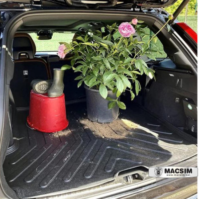 Thảm lót cốp ô tô nhựa TPU BMW 320i/ 325i 2005-2011 (E90) Nhãn hiệu Macsim