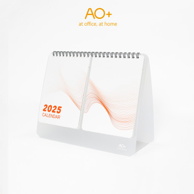 Lịch để bàn todo 2025 có lịch âm, ghi chú lập kế hoạch tiện lợi (Đế nhựa /6 màu) AA515