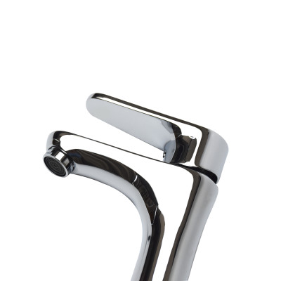 Vòi lavabo rửa mặt nóng lạnh đồng mạ crom Hiwin KF-6711