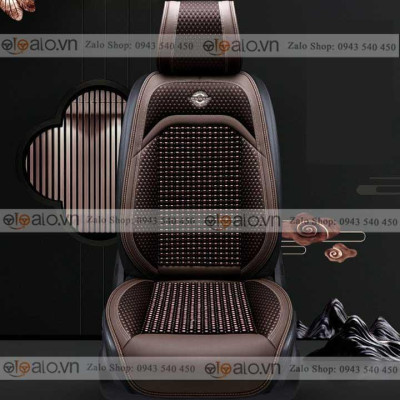 Áo trùm lót bọc ghế da xe ô tô Mazda 2 da hạt gỗ tự nhiên CAO CẤP