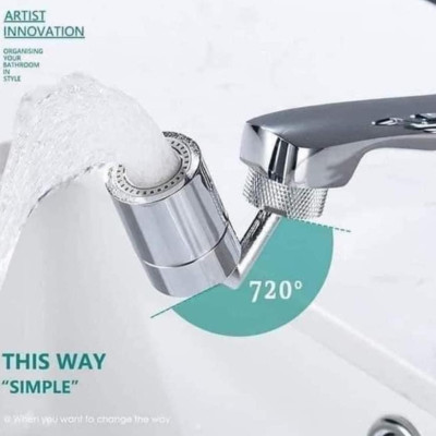 Vòi Nước Bồn Rửa Chén, Vòi Nước Xoay 720 Độ, Vòi Nước Tăng Áp Bồn Rửa Bát